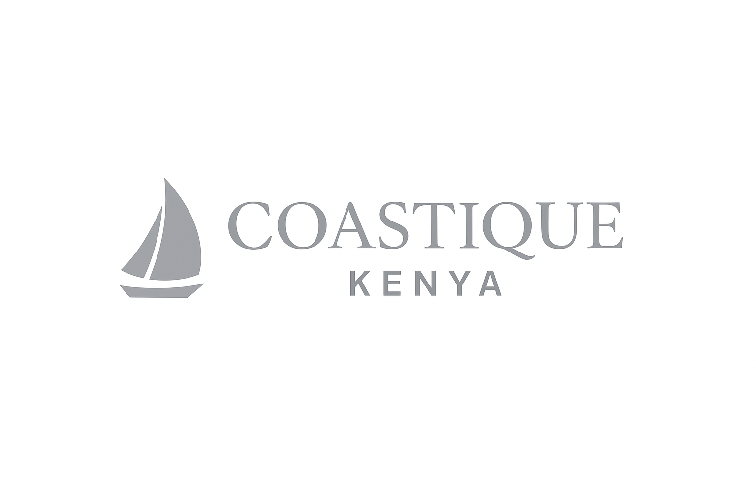 Coastique translucent logo